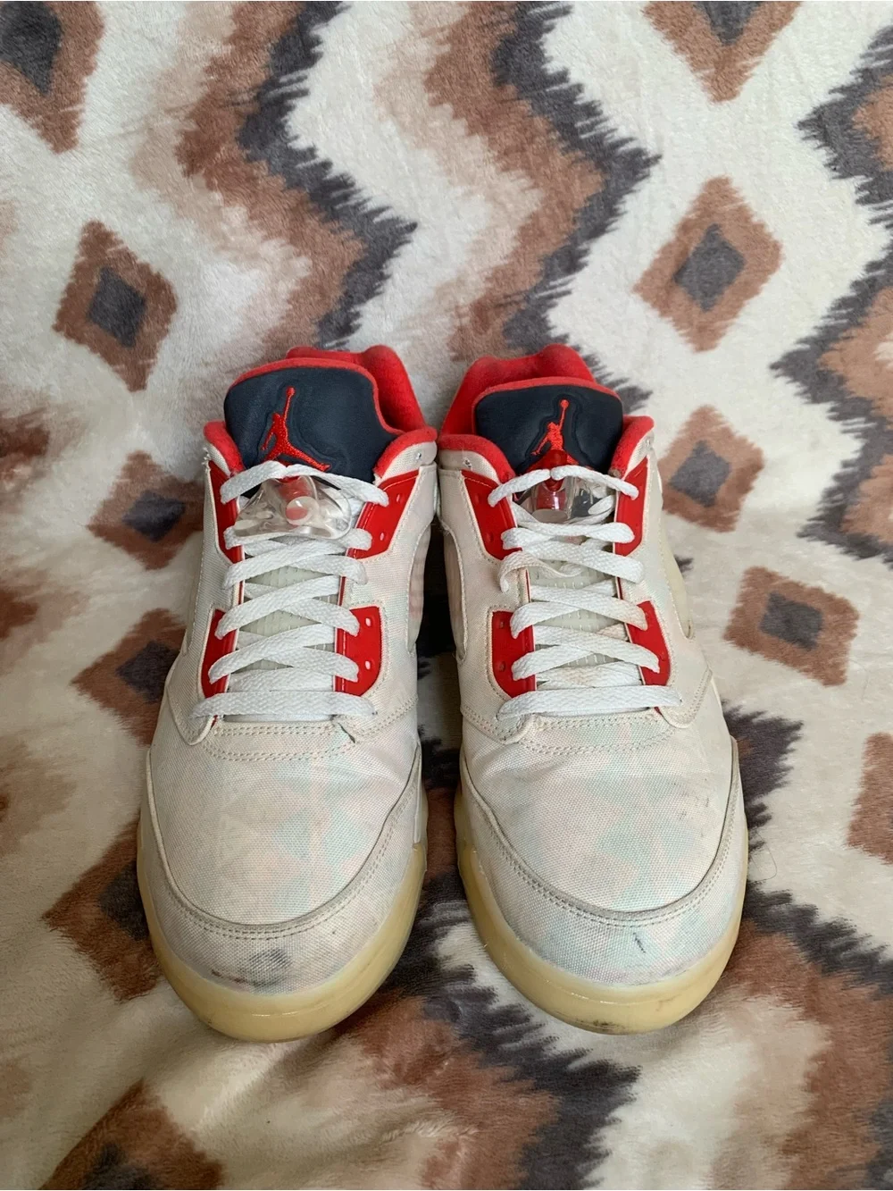 Air Jordan 5 Retro Low Chinese New Year CNY DD2240-100 Sail US Size 12 Men